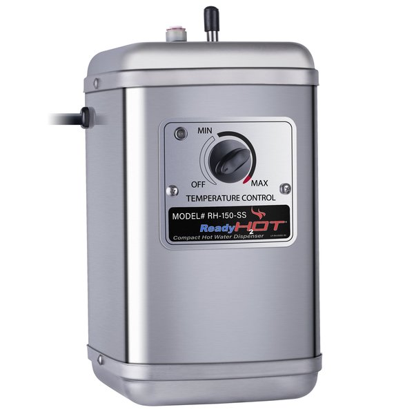 Ready Hot Compact Hot Water Dispenser, Manual Temperature Control, Tank Only 40-RH-150-SS